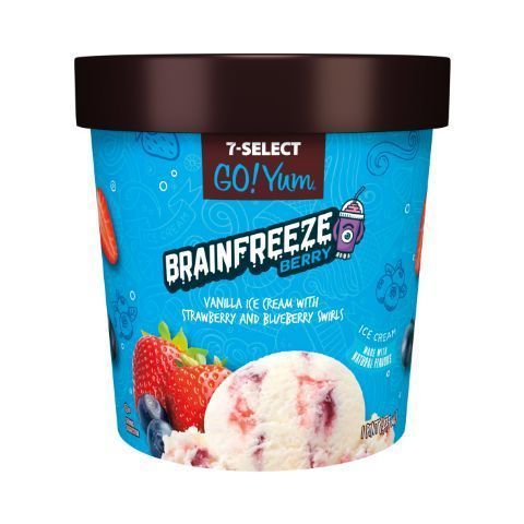 Order 7-Select GoYum BrainFreeze Berry 1 Pint food online from 7-Eleven store, Bellflower on bringmethat.com