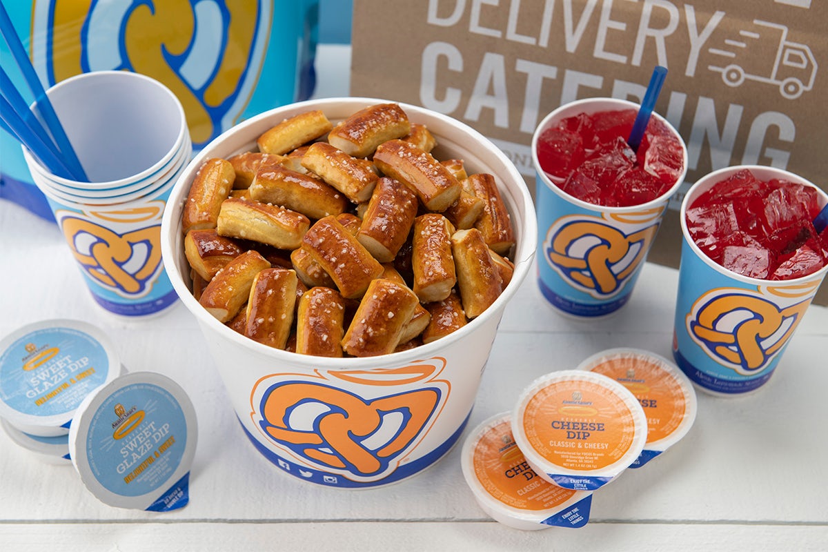 Order Pretzel Nugget Bucket Snack Pack food online from Auntie Anne's store, Rochester on bringmethat.com