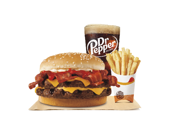 Order Double BACON KING™ Sandwich food online from Burger King store, Thomasville on bringmethat.com