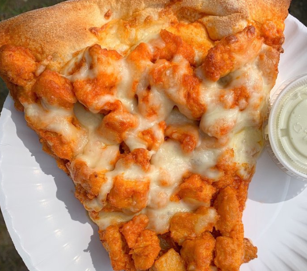 Order Buffalo Chicken Pizza Slice food online from Bella Vista Pizza store, Plainview on bringmethat.com