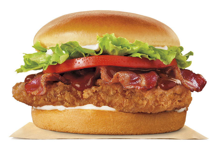 Order BBQ Bacon Crispy Chicken Sandwich food online from Burger King store, Jupiter on bringmethat.com