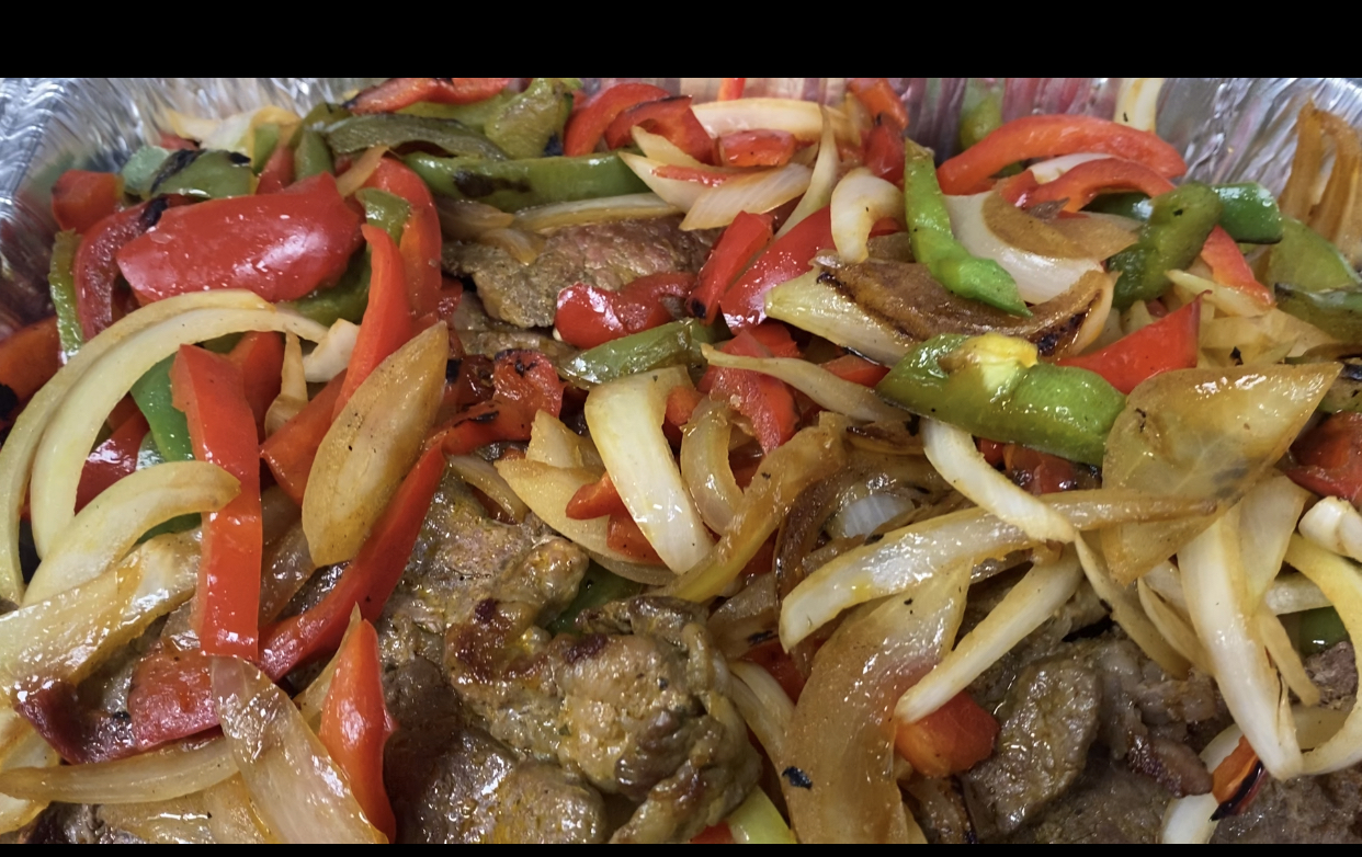 Order Lomo Saltado food online from Sabores Latinos Restaurant & Bakery Corp. store, Richmond Hill on bringmethat.com