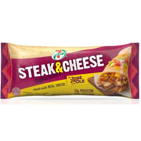 Order 7-Select Jose Ole Beef & Cheese Chimichanga 5oz food online from 7-Eleven store, Bellflower on bringmethat.com