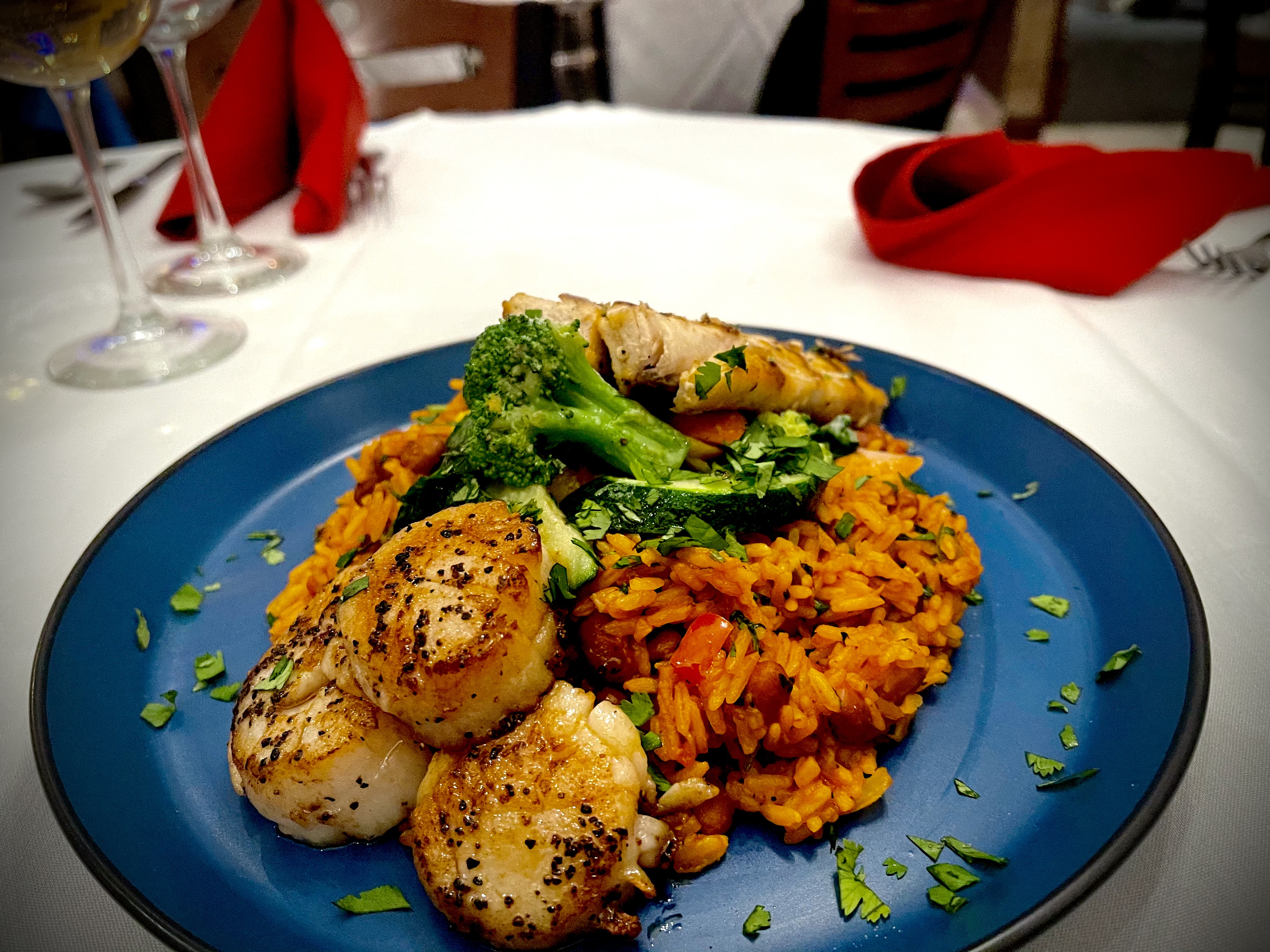 Order Grilled Mahimahi Fillet food online from Manjares Del Caribe store, Randolph on bringmethat.com