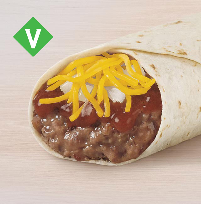 Order Bean Burrito food online from Taco Bell store, Cibolo on bringmethat.com