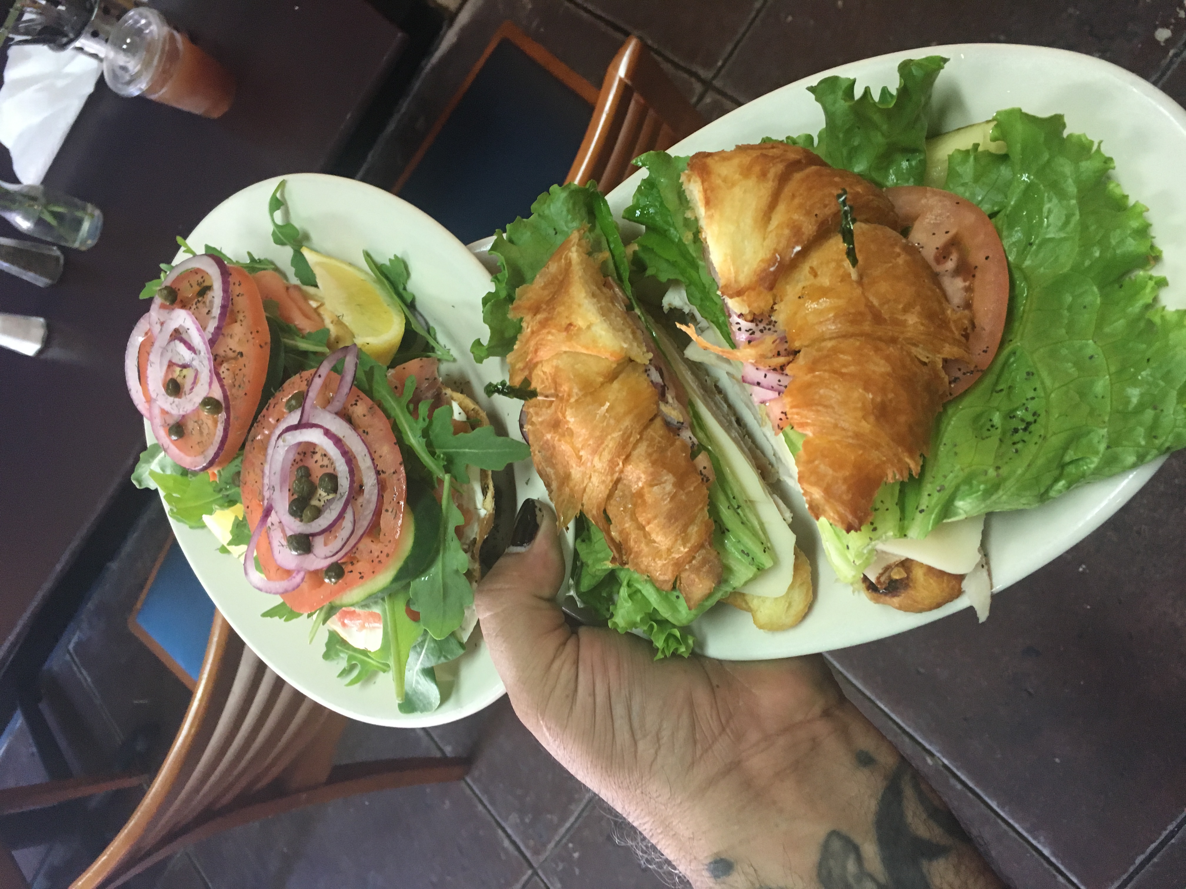 Order Bacon Egg & Cheese Sandwich food online from Street Level Cafe store, Los Angeles on bringmethat.com