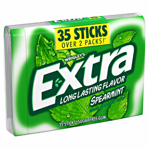 Order Extra Spearmint Gum 35 Count food online from 7-Eleven store, Arlington on bringmethat.com