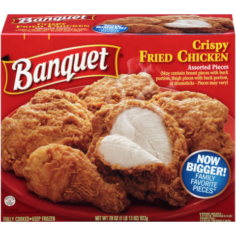 Order Banquet Original Fried Chicken 29oz food online from 7-Eleven store, Natick on bringmethat.com