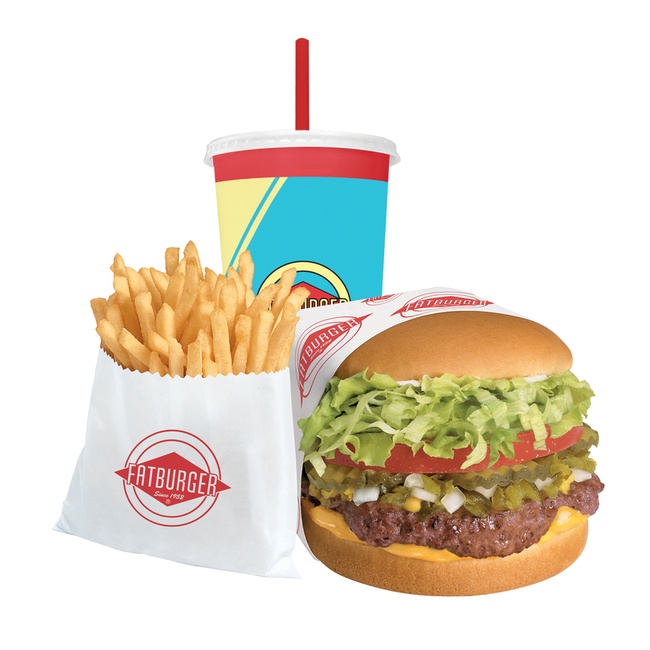 Order Original Fatburger (1/3lb) Meal food online from Fatburger - West Hollywood store, Los Angeles on bringmethat.com