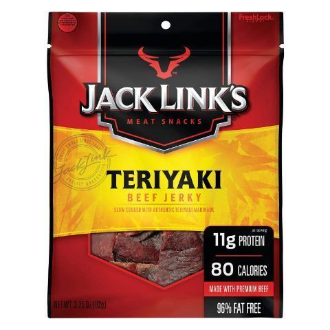 Order Jack Links Teriyaki Jerky 3.25oz food online from 7-Eleven store, Natick on bringmethat.com