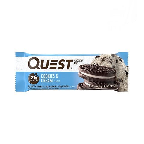 Order Quest Protein Cookies & Cream 2.1oz food online from 7-Eleven store, Aurora on bringmethat.com
