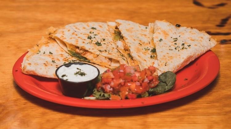 Chicken Quesadilla from Cabo Fish Taco Baja Seagrill