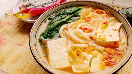 Tofu Udon Soup from Blacksburg No.1