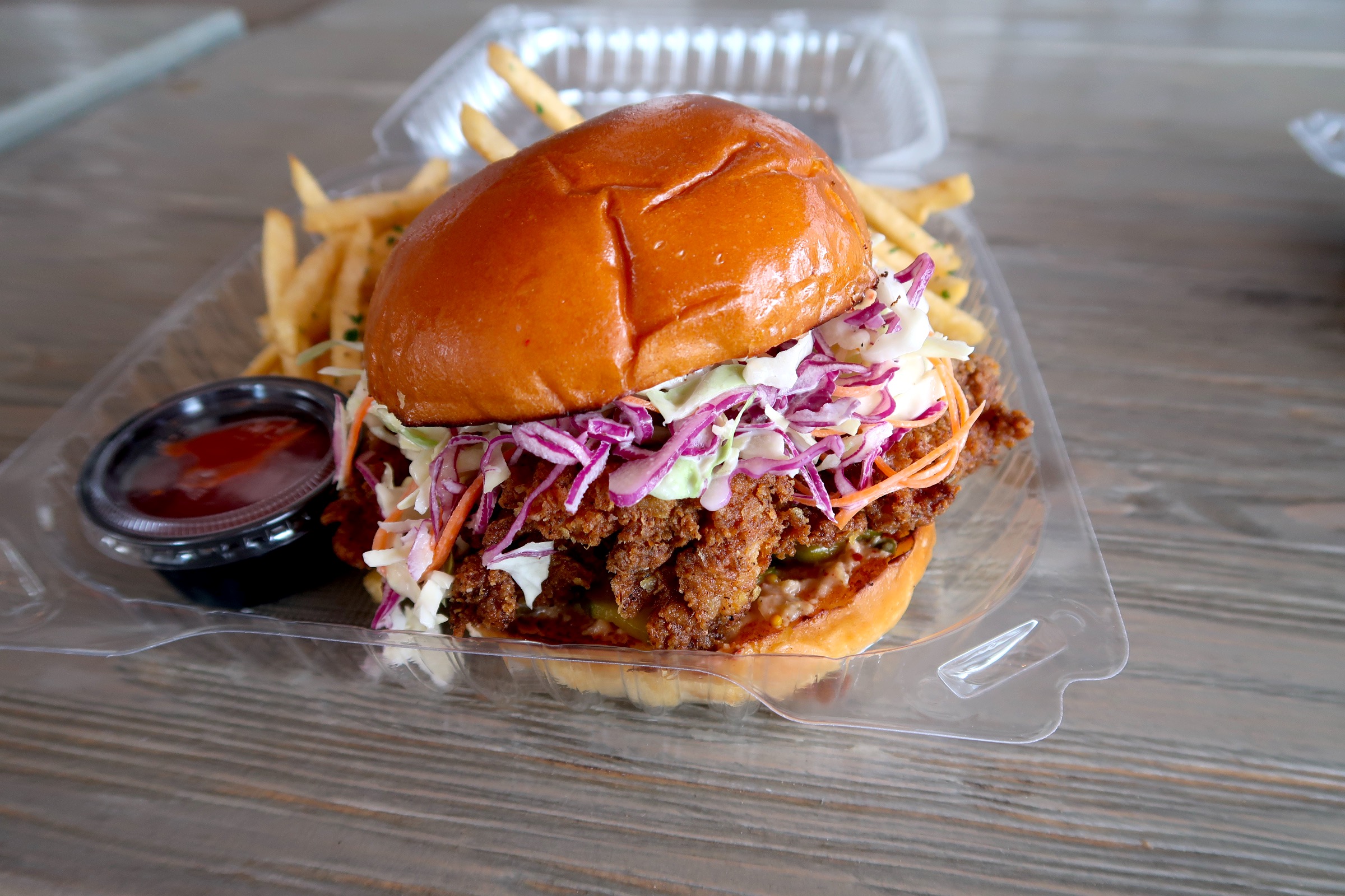 Order Fried Chicken Sandwich  food online from Pier House store, Los Angeles on bringmethat.com