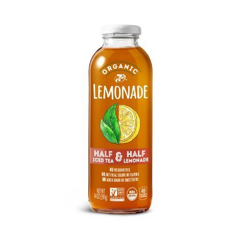 Order 7-Select Organic Half Tea Lemonade 14oz food online from 7-Eleven store, Bellflower on bringmethat.com