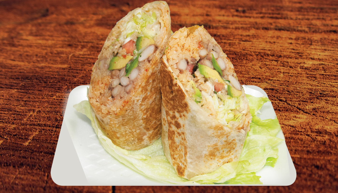 Order Veggie Burrito  food online from Pacheco Tacos store, Los Angeles on bringmethat.com