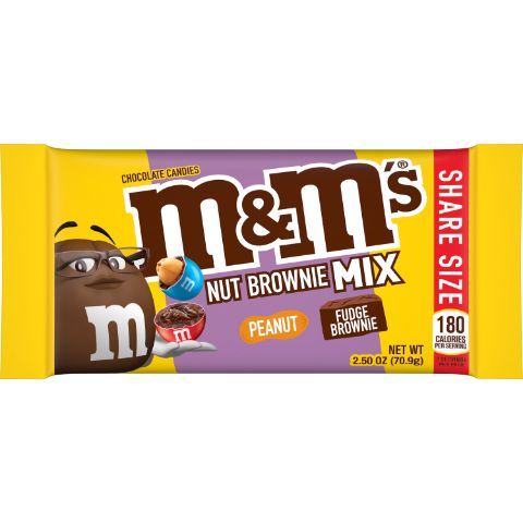 Order M&M Nut Brownie Mix Share Size 2.5oz food online from 7-Eleven store, Aurora on bringmethat.com