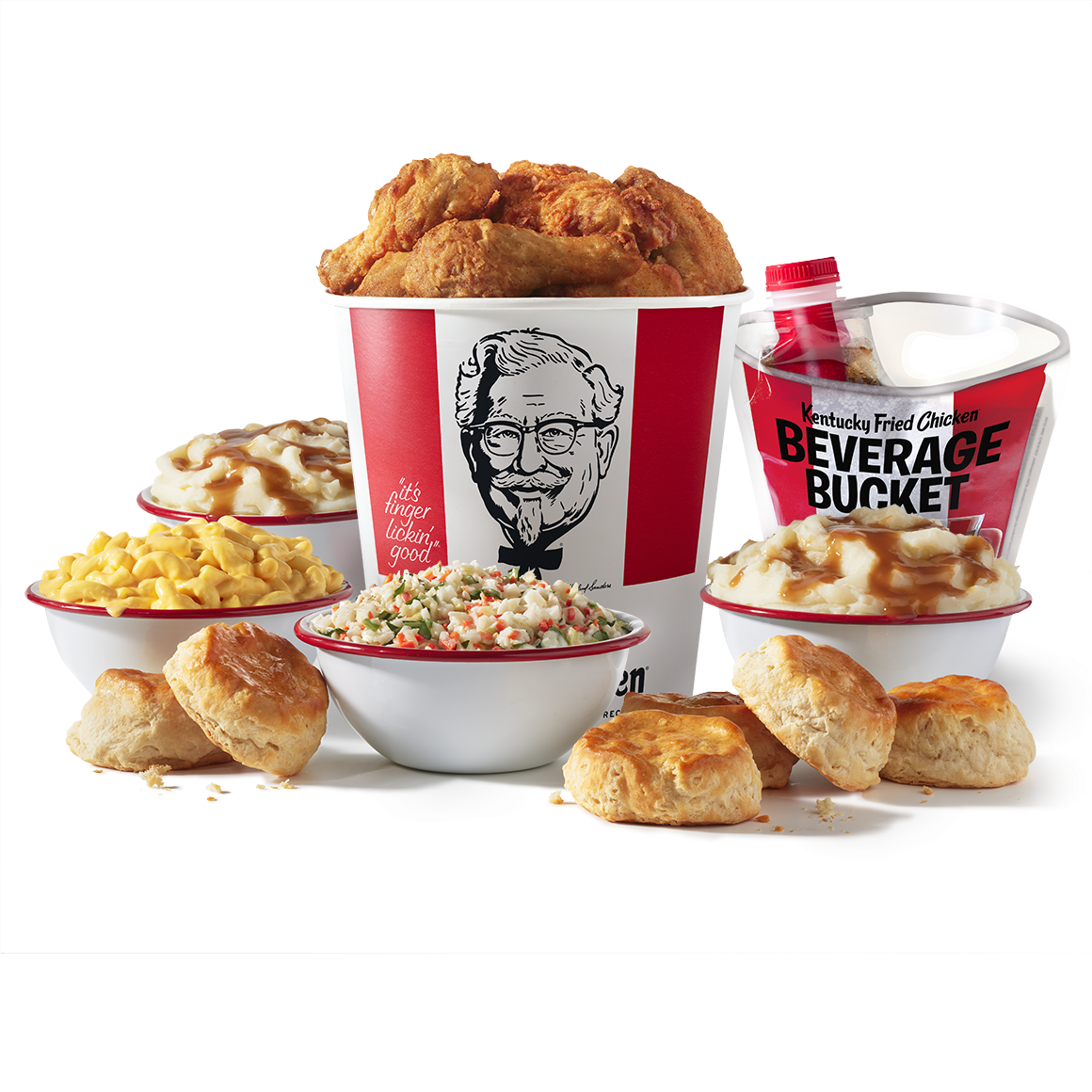 Order 16pc Meal (Variety) with FREE Beverage Bucket food online from Kfc store, Wauseon on bringmethat.com
