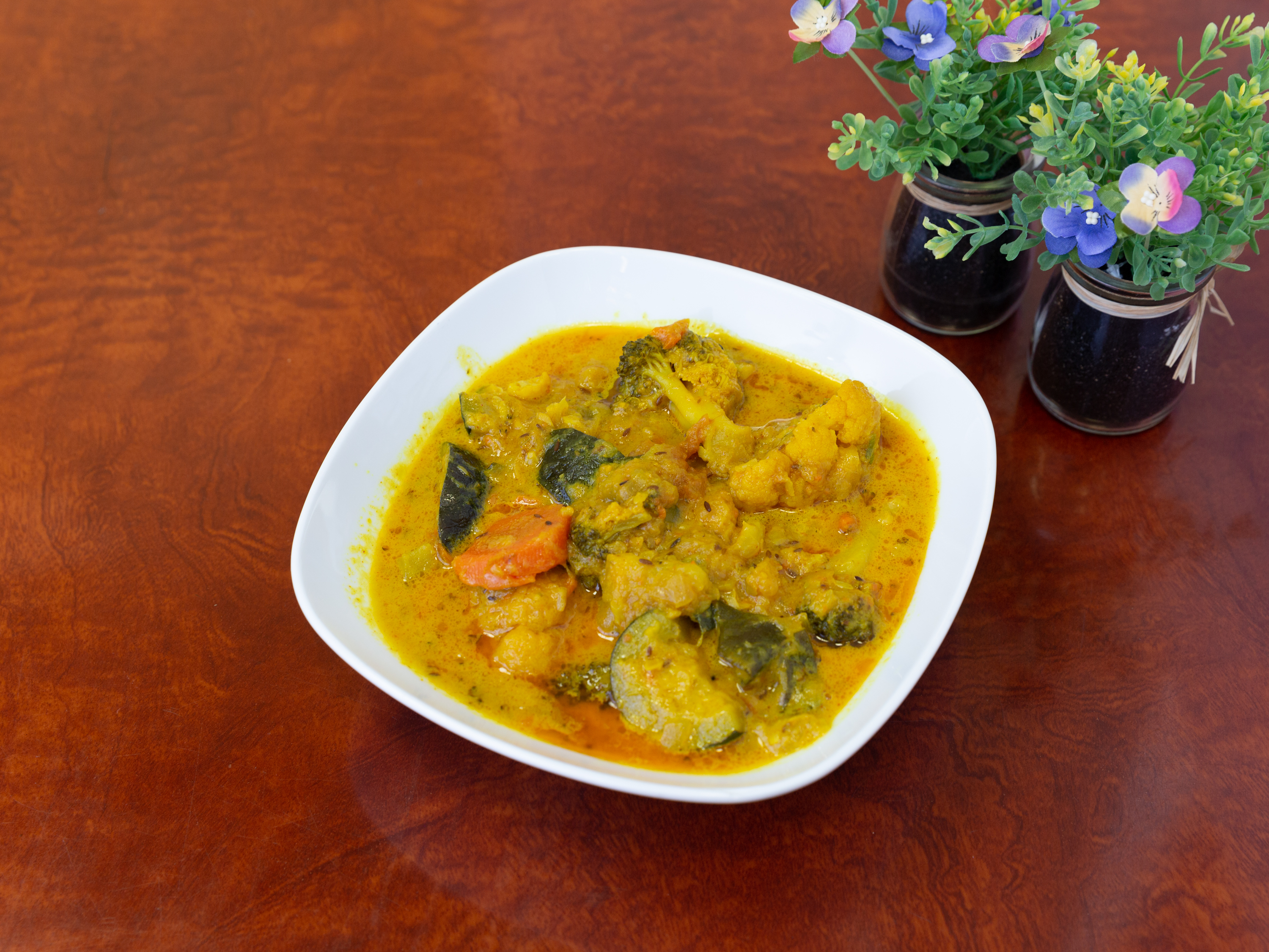 Order Veggie Korma food online from Golden Indian Grill store, Los Angeles on bringmethat.com