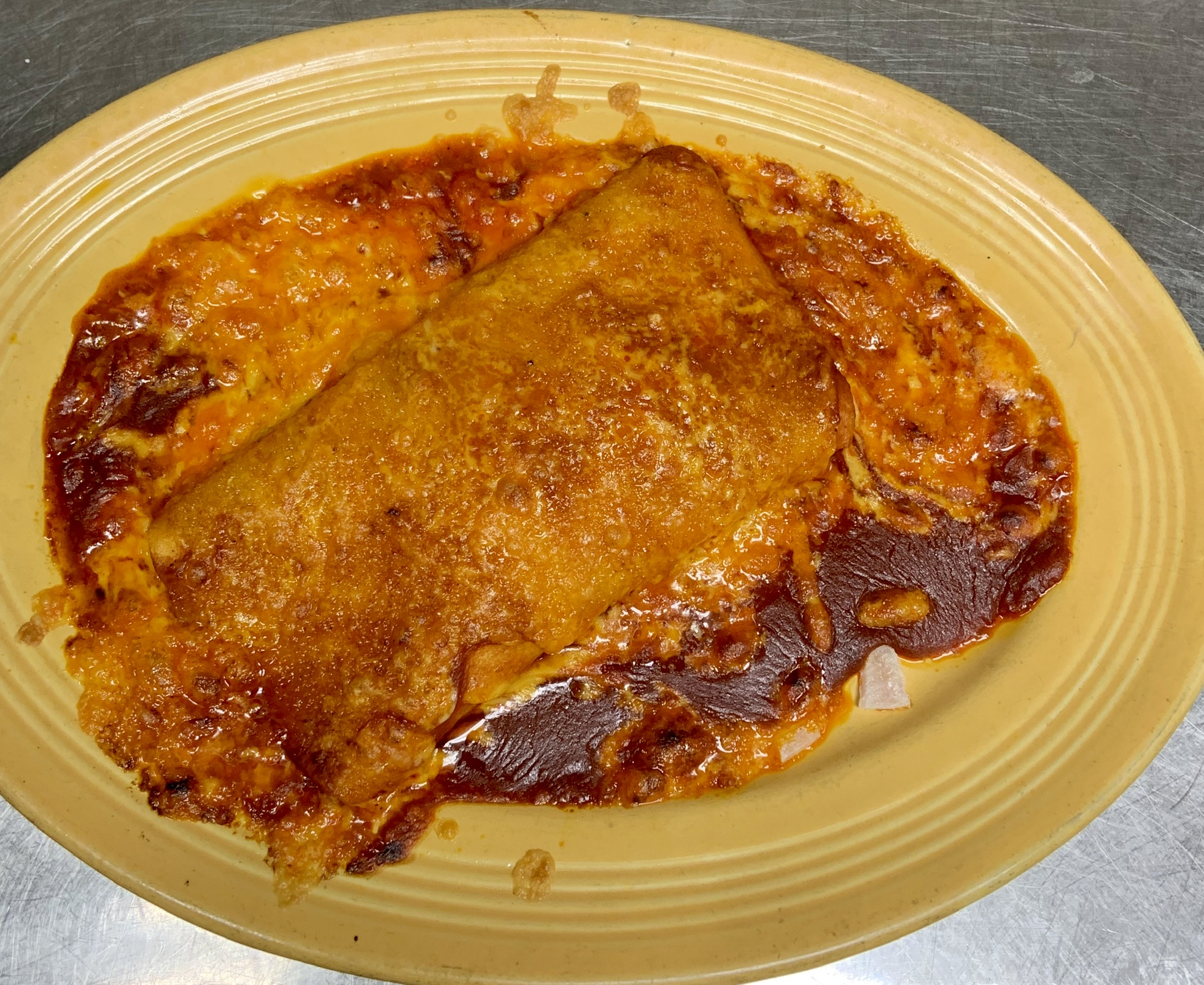 Order Enchilada- A La Carta food online from Pepe's Mexican Food store, Montrose on bringmethat.com