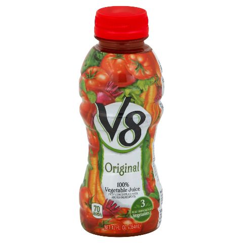 Order V8 Vegetable Juice 12oz food online from 7-Eleven store, Arlington on bringmethat.com