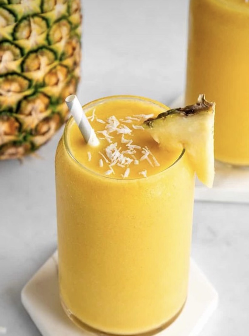 Pineapple Boba Slush from Sushi Factory