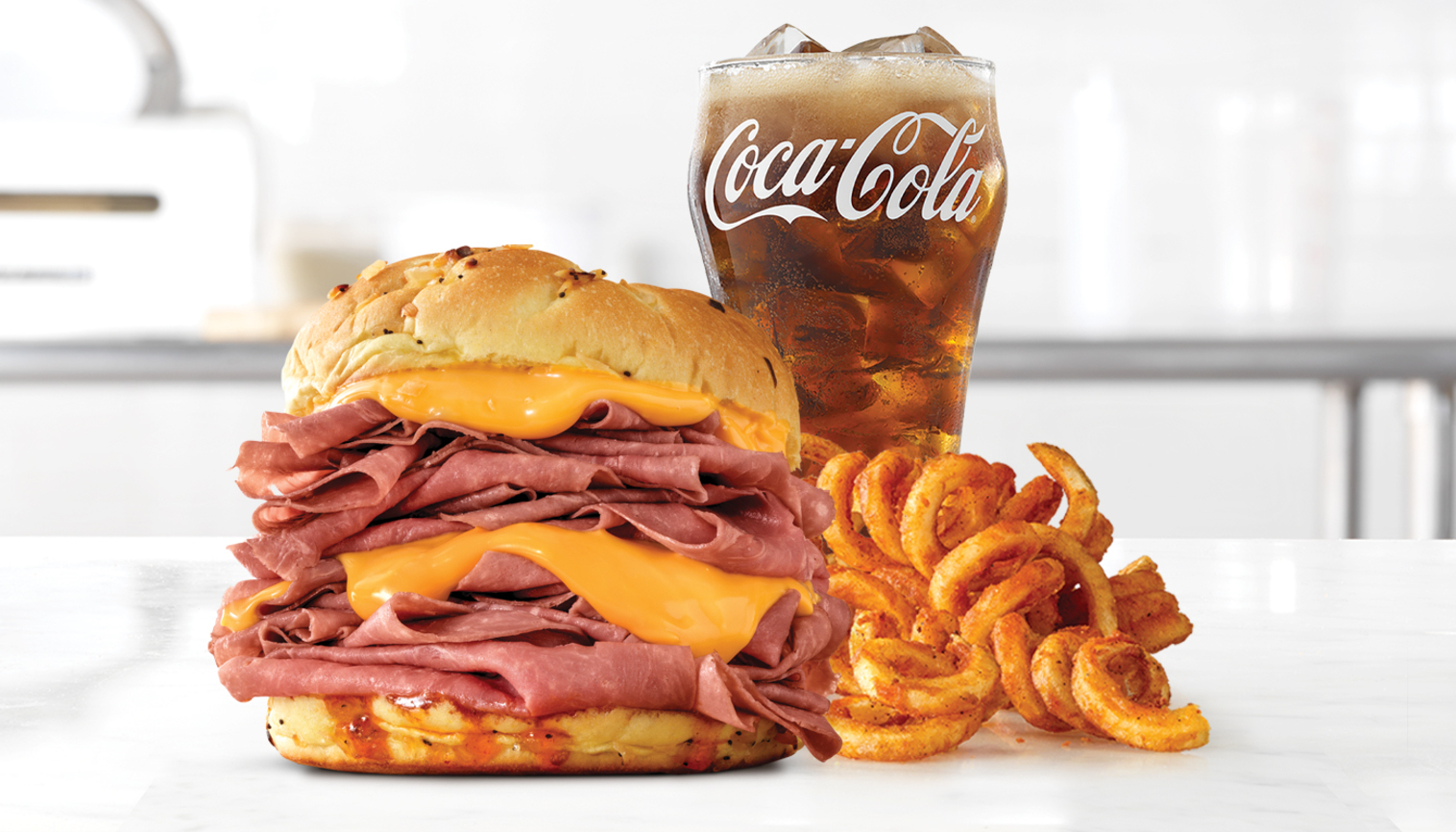 Order Half Pound Beef 'n Cheddar food online from Arby's store, New Bern on bringmethat.com