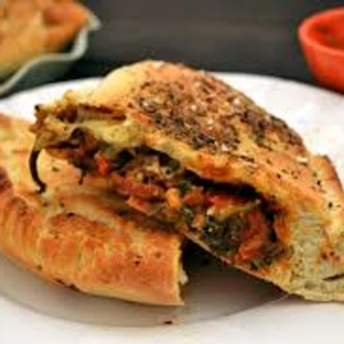 Veggie Calzone from Roma Pizza