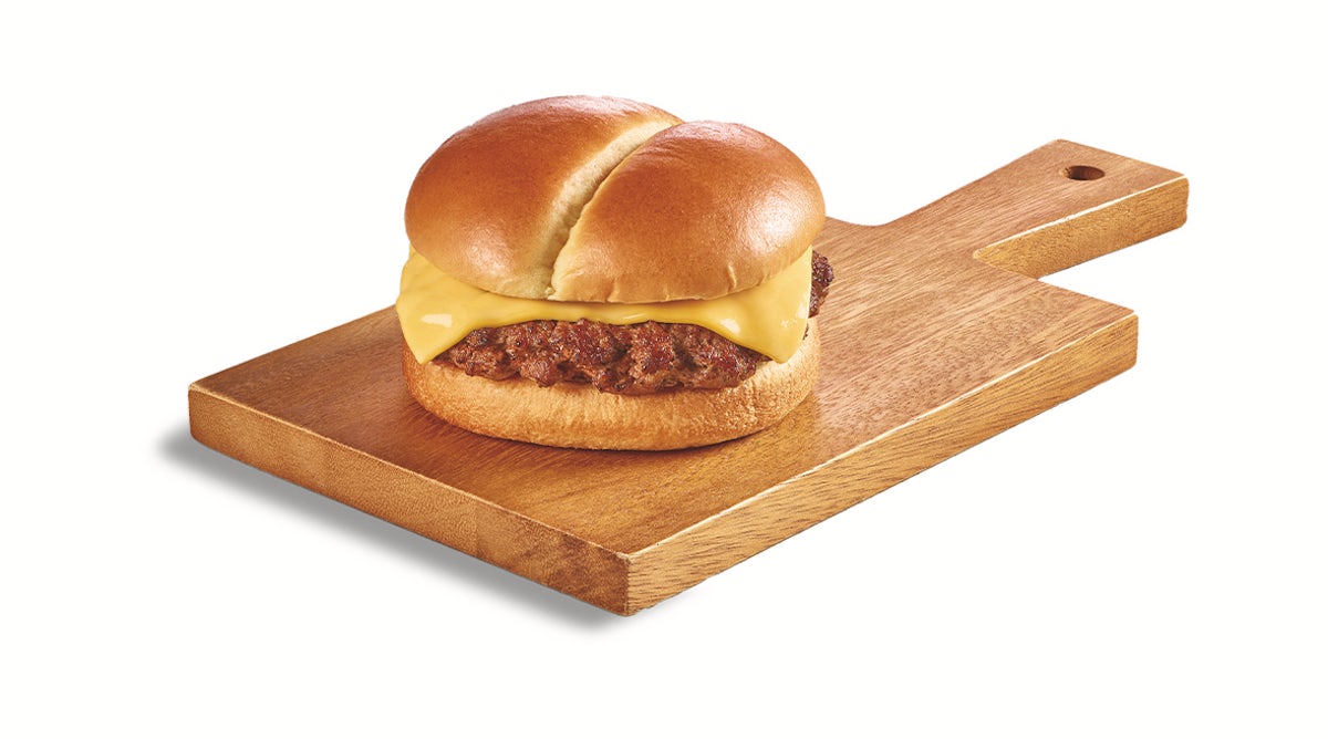 Order Jr. Cheeseburger food online from Denny's store, Thomasville on bringmethat.com