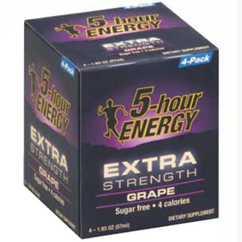Order 5-Hour Energy Extra Strength Grape 4 Pack food online from 7-Eleven store, Arlington on bringmethat.com