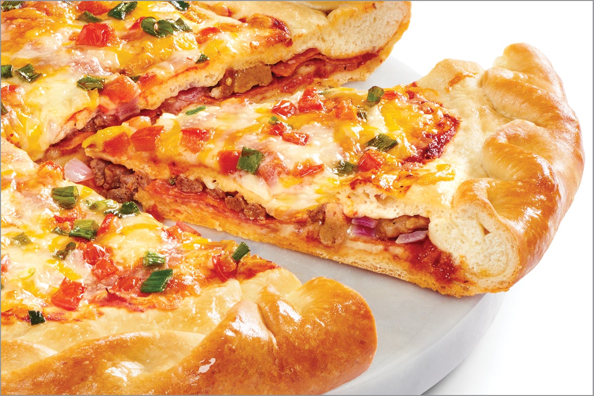 Order Dairy-Free Cheese Chicago-Style Stuffed- Baking Required food online from Papa Murphy's Pizza store, Salt Lake City on bringmethat.com