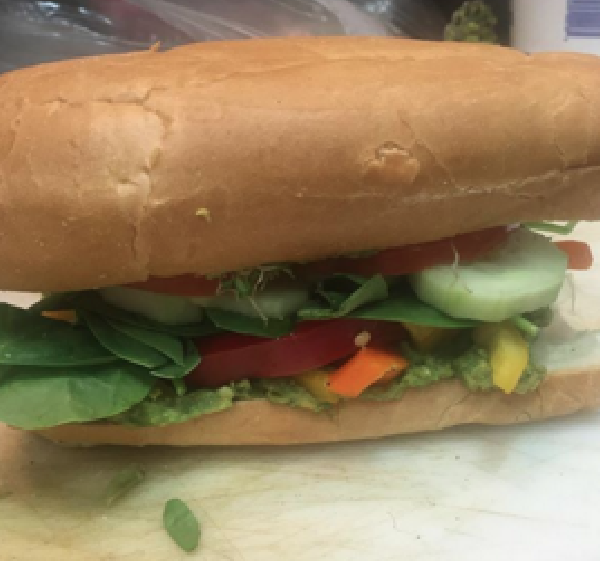 Order Veggie Patorta food online from Street Level Cafe store, Los Angeles on bringmethat.com