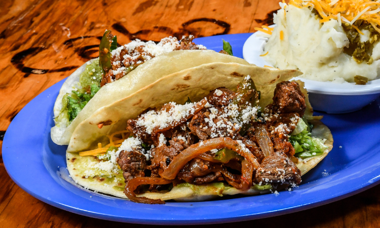 Carne Asada Tacos from Cabo Fish Taco Baja Seagrill