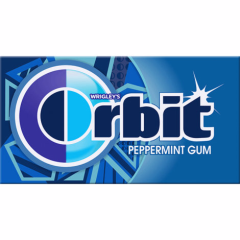 Order Orbit Peppermint Gum 14 Count food online from 7-Eleven store, Lynchburg on bringmethat.com