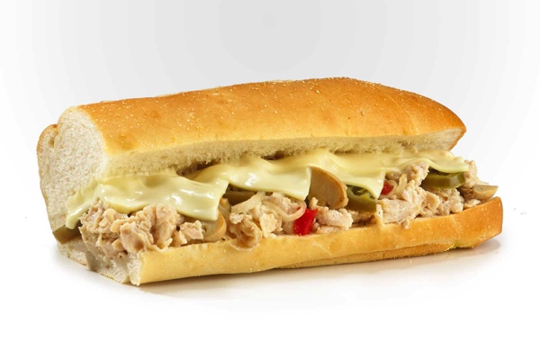 Order #55 Big Kahuna Chicken Cheese Steak food online from Jersey Mike store, Bourbonnais on bringmethat.com