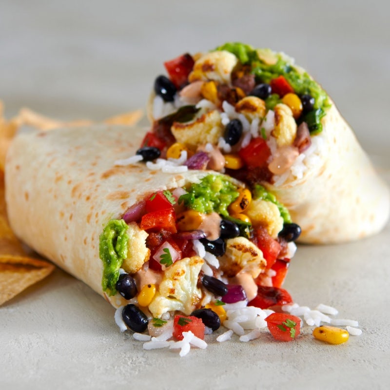 Order Burrito Especial With Grilled Veggies food online from Rubio store, La Verne on bringmethat.com