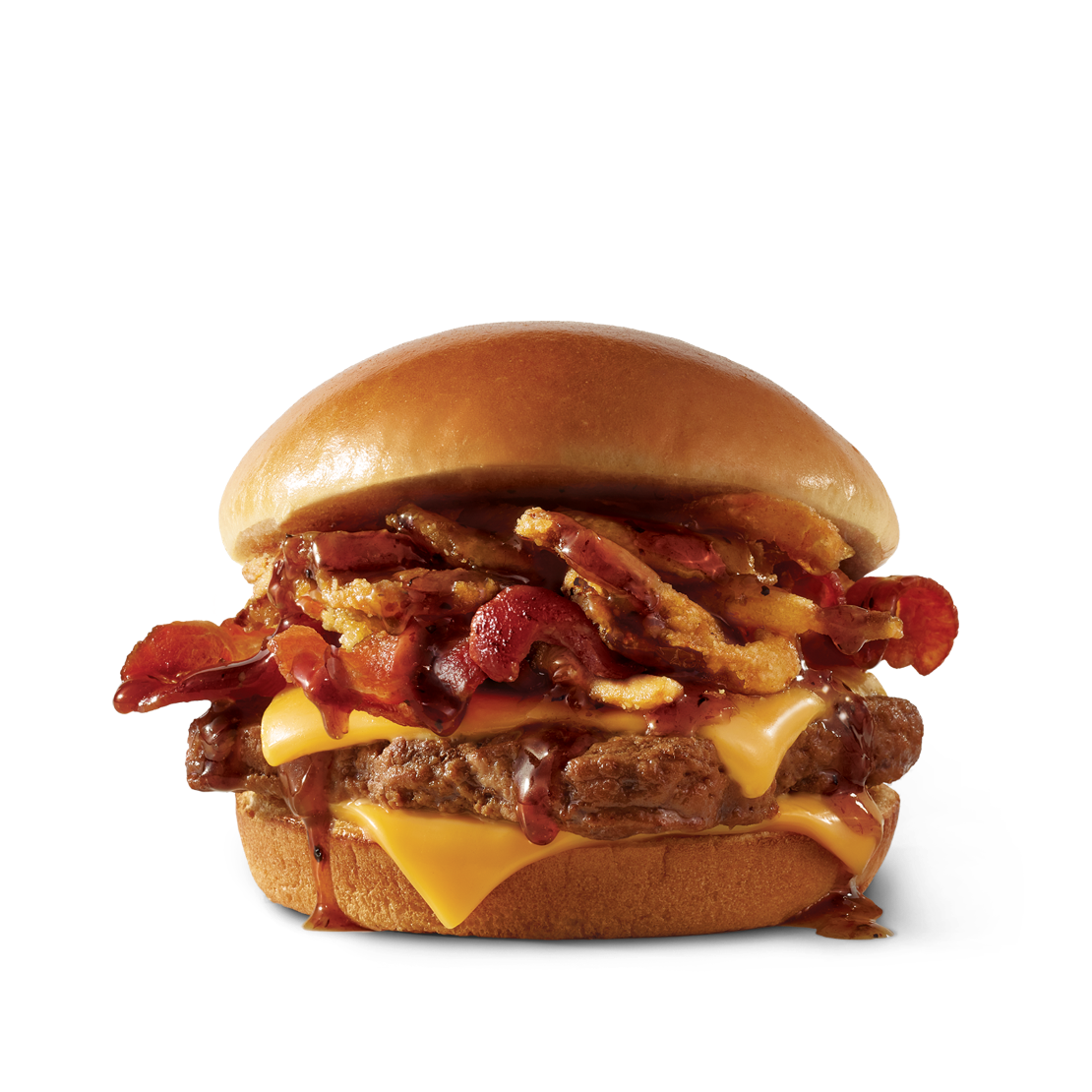 Order Bourbon Bacon Cheeseburger food online from Wendy's store, Wantagh on bringmethat.com