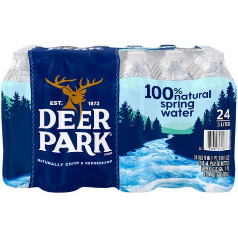 Order Deer Park Spring Water 24 Pack food online from 7-Eleven store, Alexandria on bringmethat.com