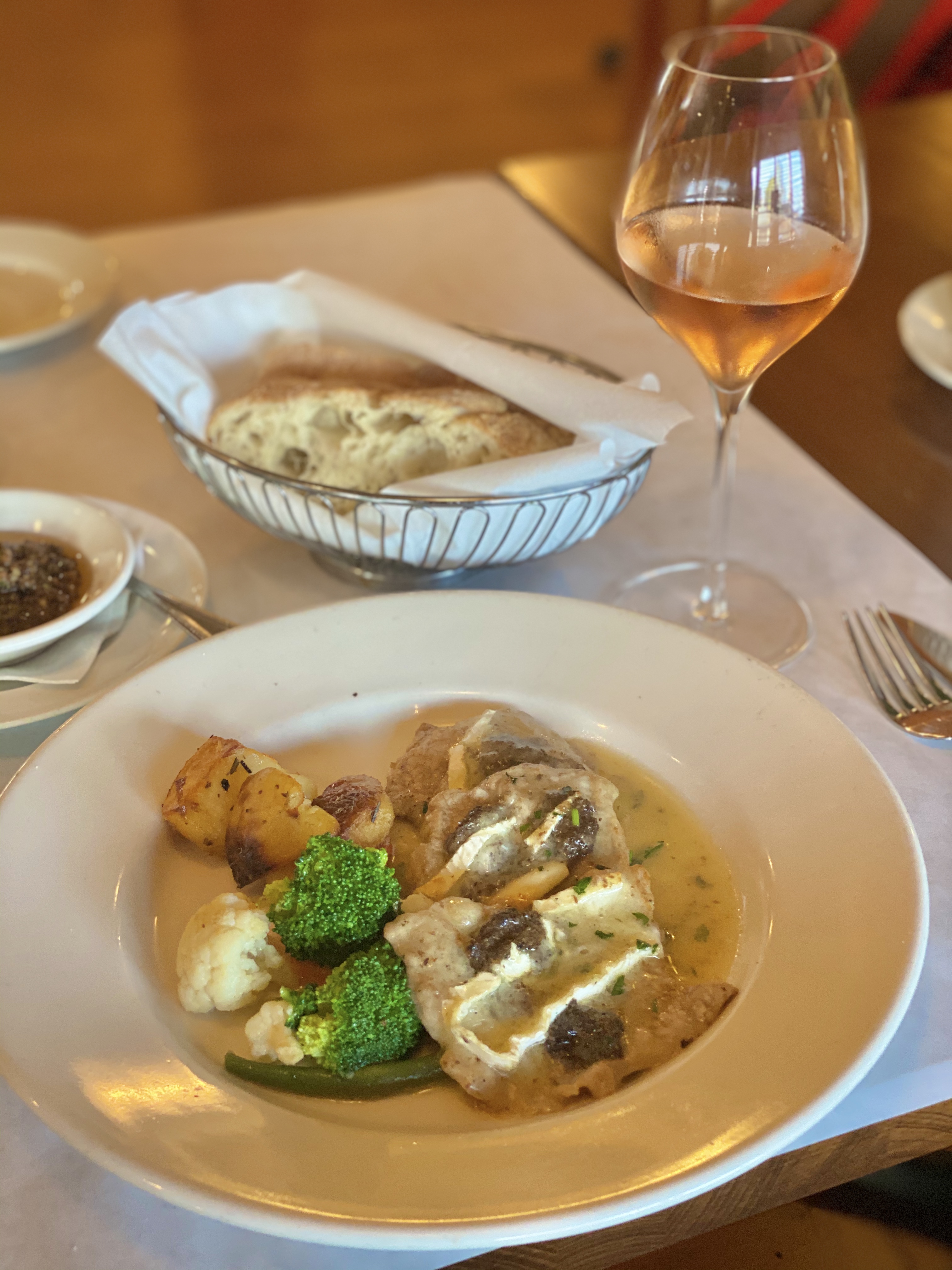 Order Vitello Tartufo food online from Tramonto Bistro store, Malibu on bringmethat.com