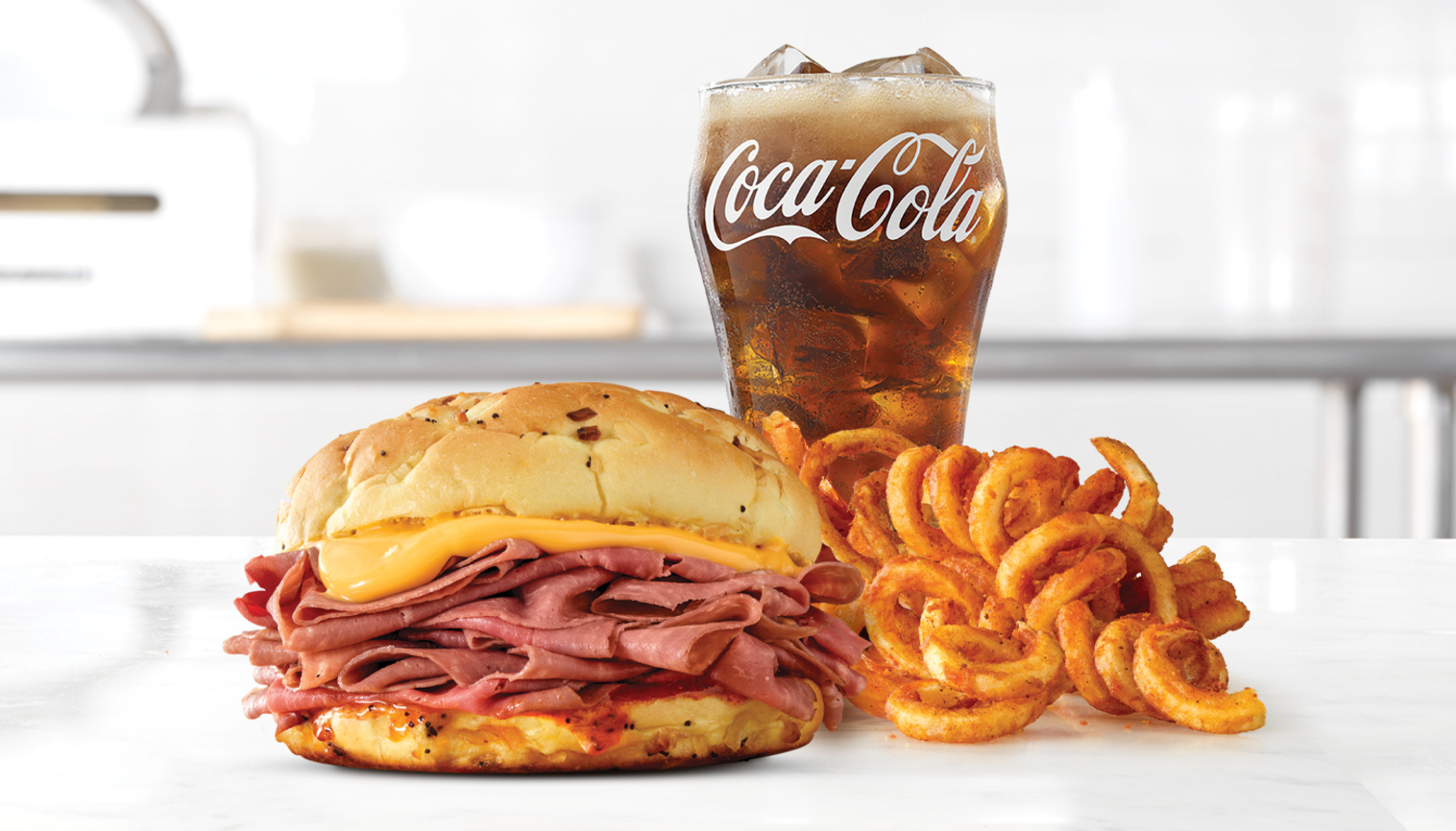 Order Classic Beef 'n Cheddar food online from Arby's store, New Bern on bringmethat.com