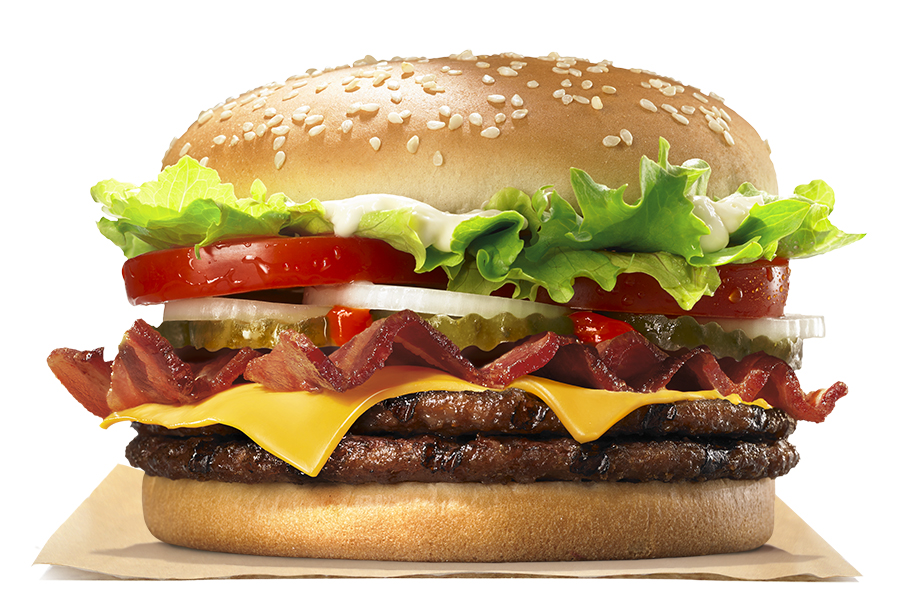 Order Double WHOPPER® with Bacon & Cheese food online from Burger King store, Jupiter on bringmethat.com