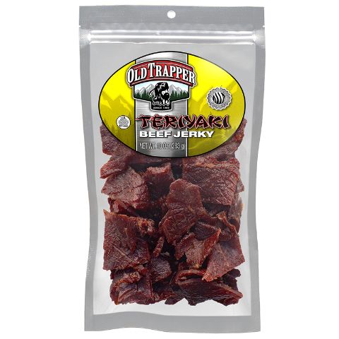 Order Old Trapper Teriyaki Beef Jerky 10oz food online from 7-Eleven store, Natick on bringmethat.com