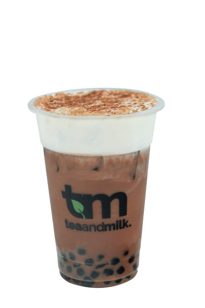 Order Cocoa Oolong Milk Tea with Signature Cream food online from Tea and Milk store, New York on bringmethat.com