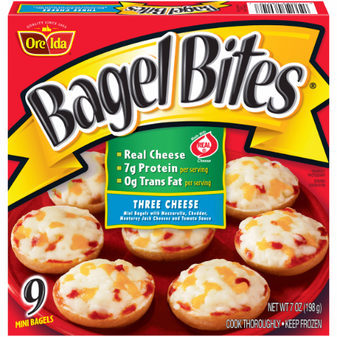 Order Bagel Bites Three Cheese 7oz food online from 7-Eleven store, Natick on bringmethat.com