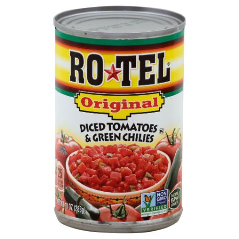Order Rotel Diced Tomatoes & Green Chilies 10oz food online from 7-Eleven store, Wakefield on bringmethat.com