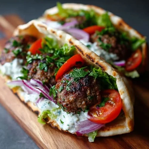 Kofta Sandwich from TASTY PASTA PIZZA &GRILL
