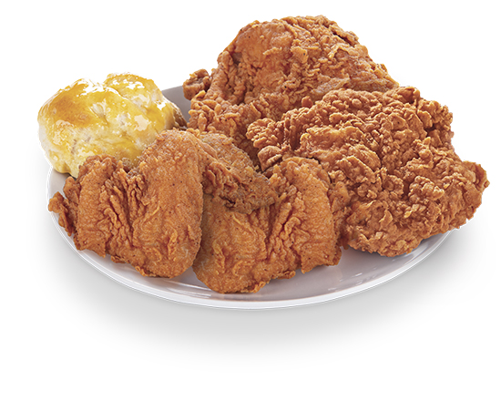 Order 4 PC White Chicken & (1) Biscuit Only food online from Krispy Krunchy Chicken store, Fullerton on bringmethat.com