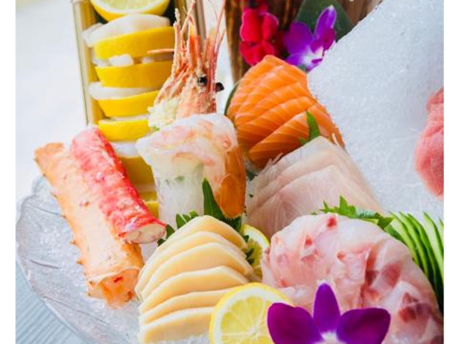 Order Sashimi Platter food online from Takumi Hibachi Sushi & Lounge store, Bay Shore on bringmethat.com