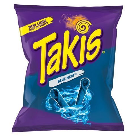 Order Takis Tortilla Chips Blue Heat Hot Chili Pepper 4oz food online from 7-Eleven store, Lynchburg on bringmethat.com