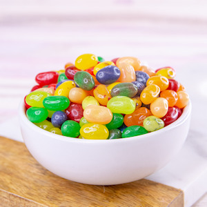 Order Jelly Belly Fruit Bowl Assortment, 1 lb. food online from Wockenfuss Candies store, Columbia on bringmethat.com